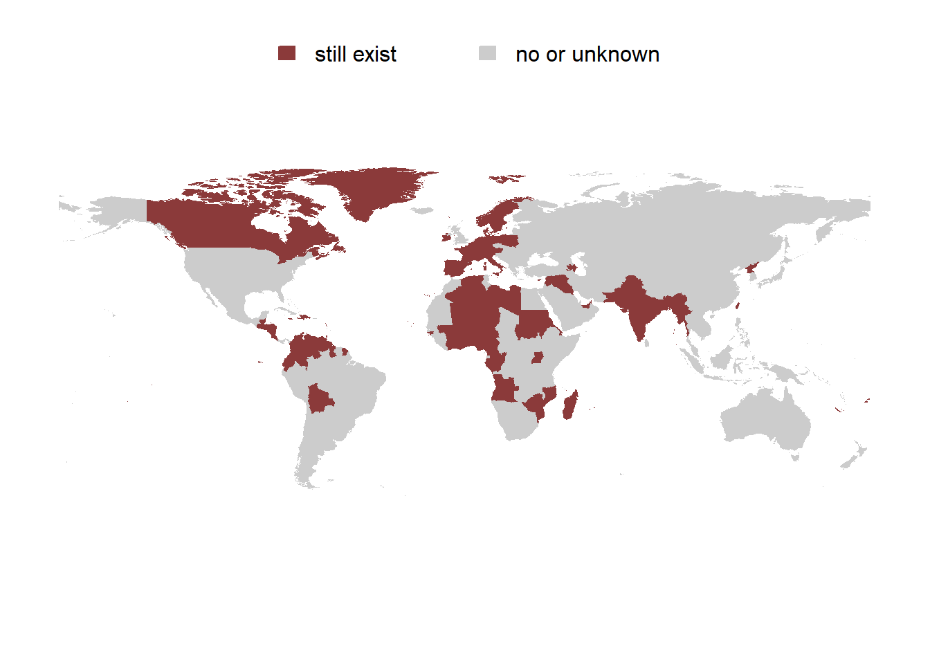 Countries that are still using rent control
